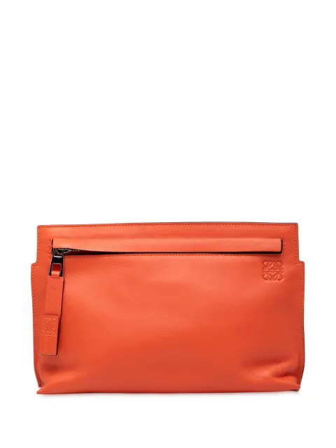 Loewe Pre-Owned 2014 Mini Leather T Pouch clutch bag