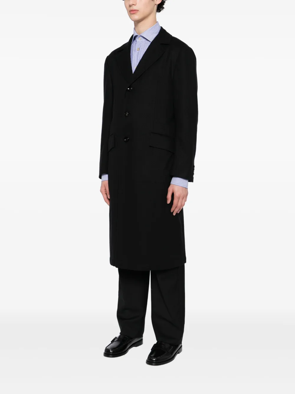 Kiton Luca jas Zwart