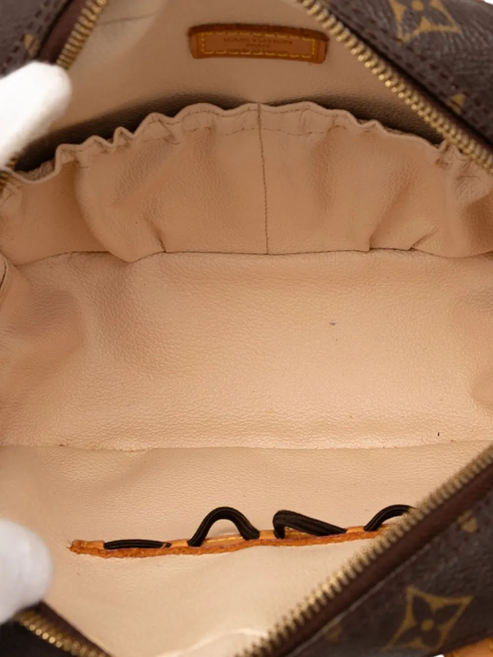 Pre-owned Louis Vuitton 2003 Monogram Spontini Satchel In Brown