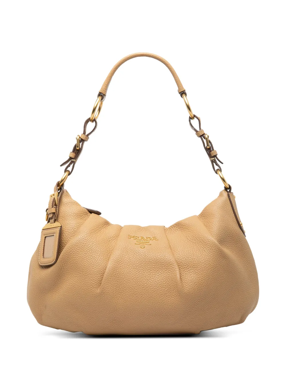 Prada Pre-Owned 2000-2025 Vitello Daino hobo bag | Brown | Image 1