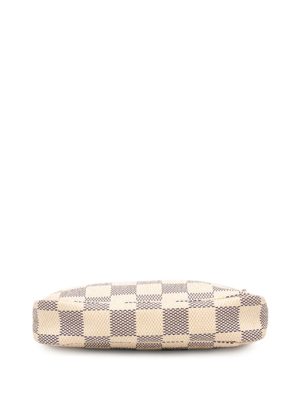 Louis Vuitton Pre-owned 2007 Damier Azur Mini Pochette Accessoires Handbag in White, view 4