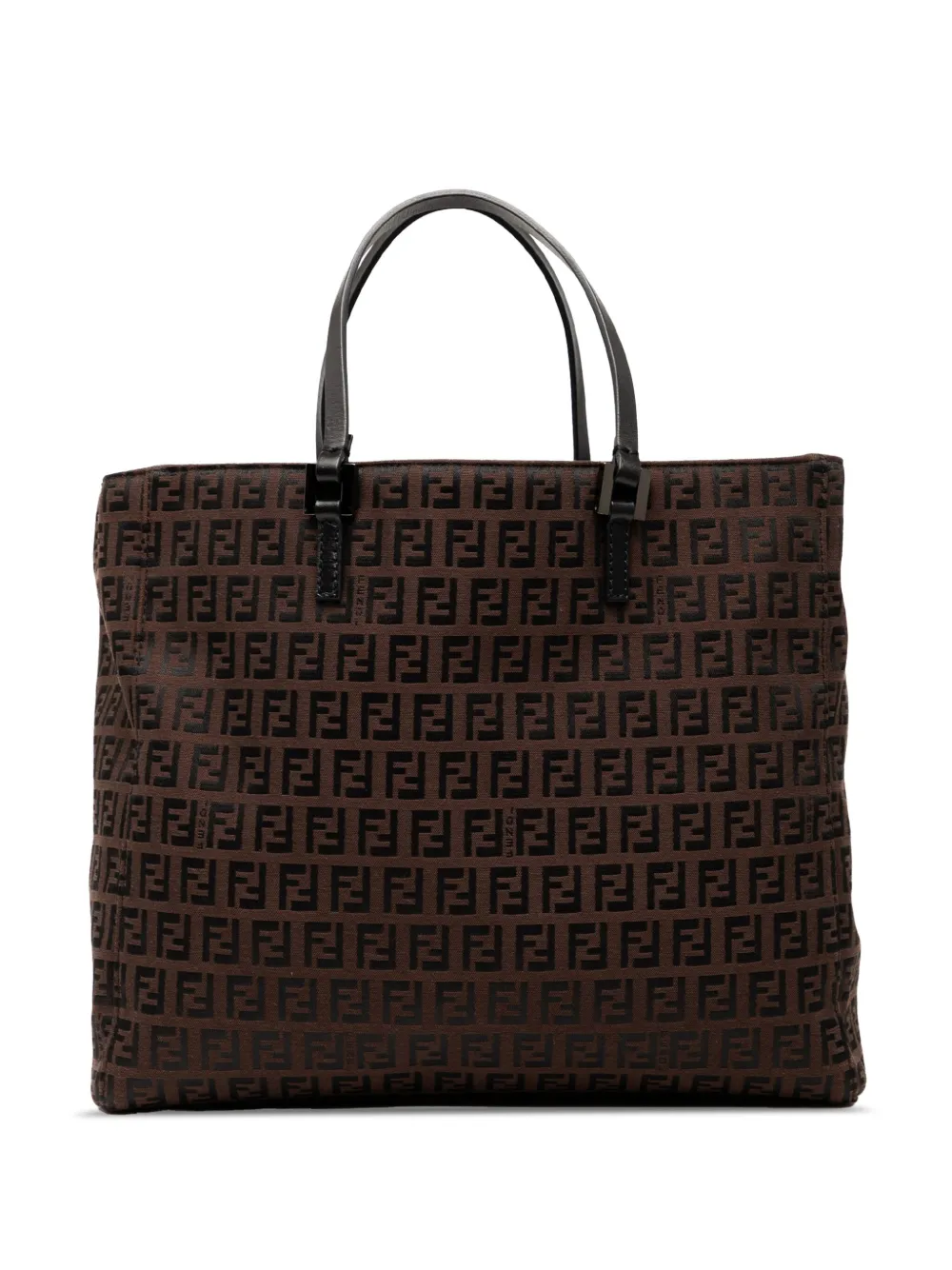 Fendi Pre-Owned 2000-2010 Zucchino Canvas tote bag | Brown | Image 1