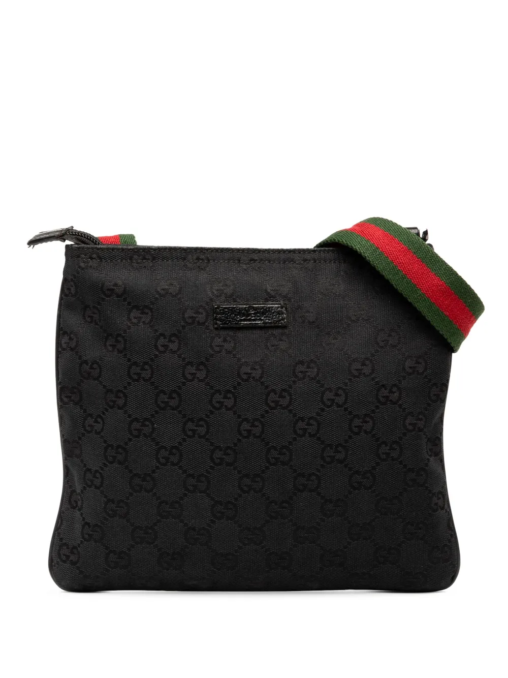 Gucci Pre-Owned 2000-2015 GG Canvas Web crossbody bag | Black | Image 1