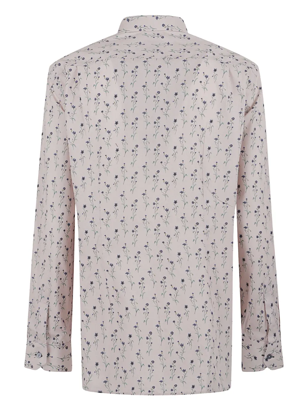 Paul Smith Floral Print Shirt In Neutral