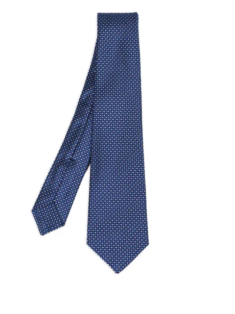 Kiton patterned tie