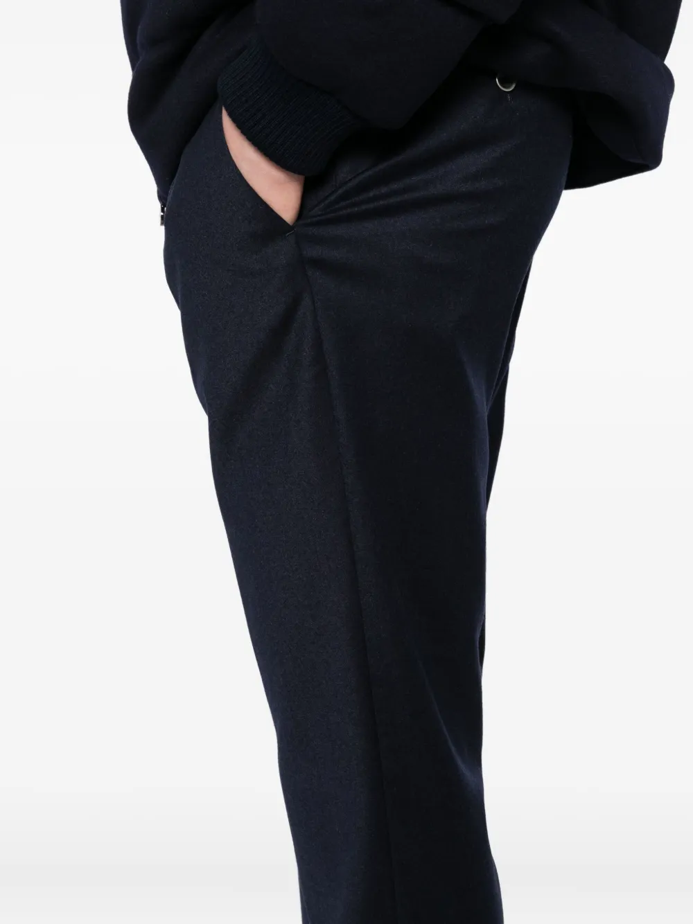 Kiton Chino broek Blauw