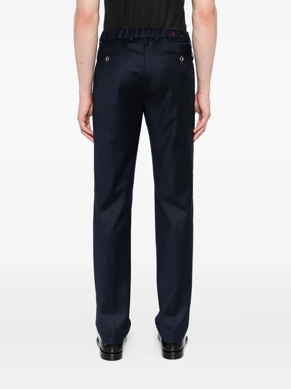 Kiton Chino broek Blauw