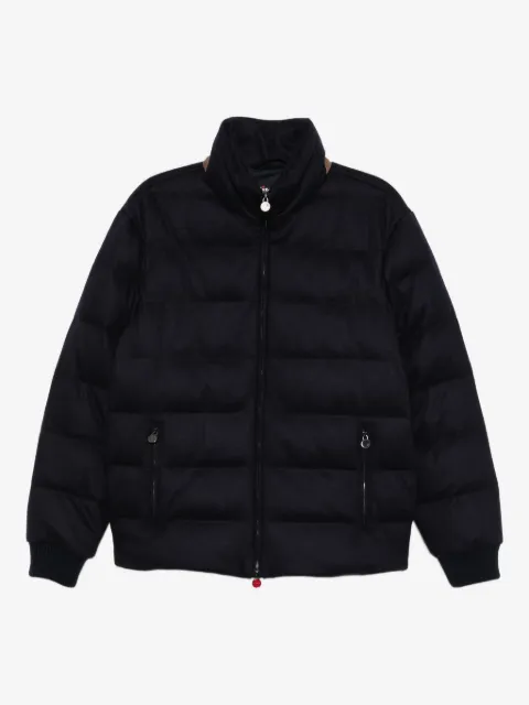 Kiton veste à design matelassé