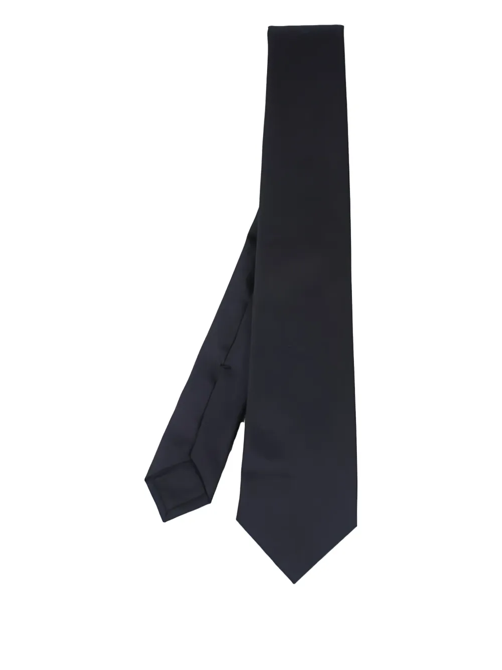 Kiton wool tie | Black | Image 1