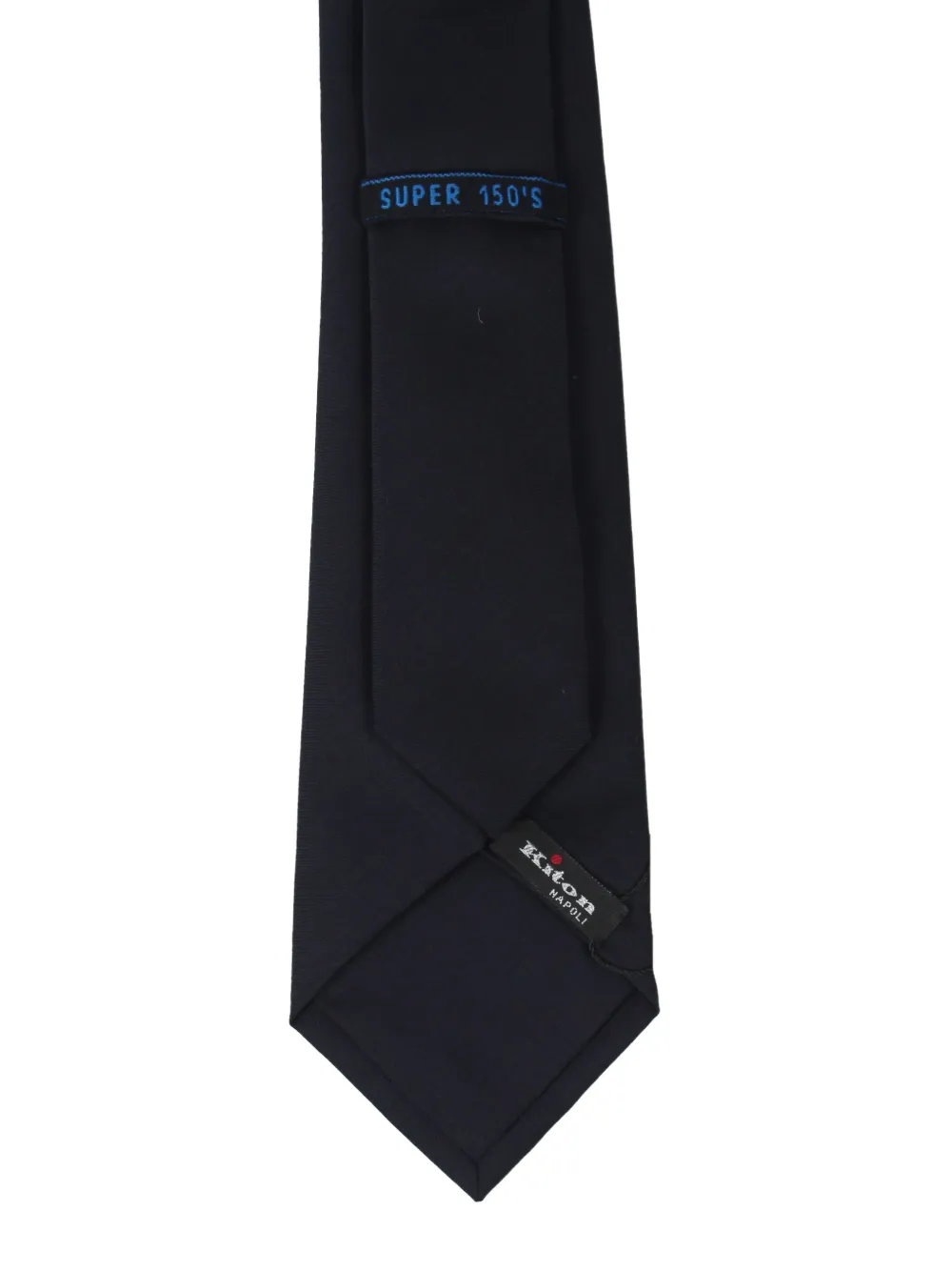 Kiton wool tie - Zwart