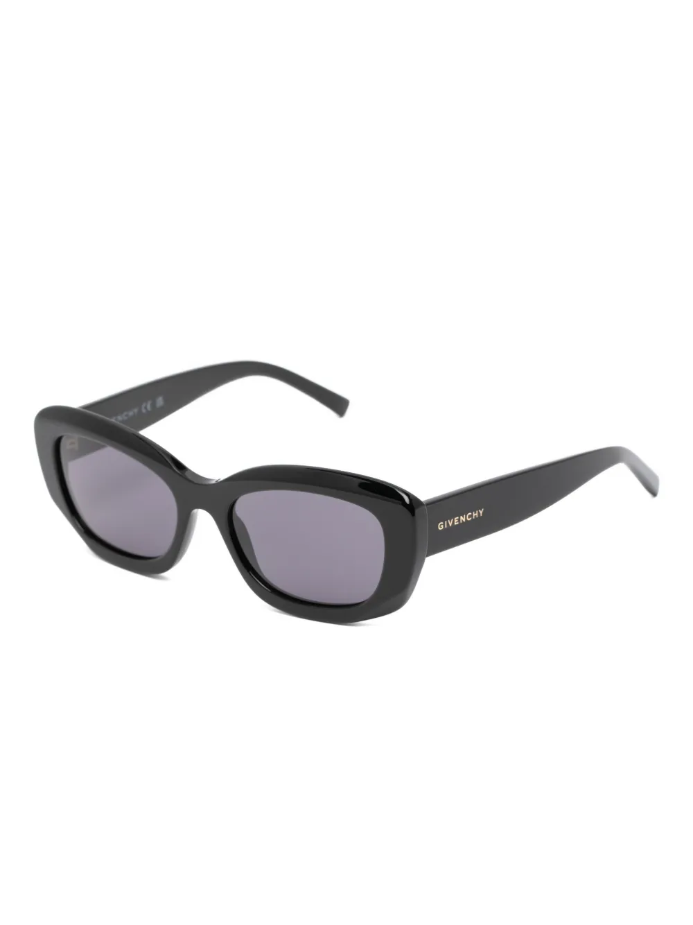 Givenchy Eyewear geometric-frame sunglasses - Zwart