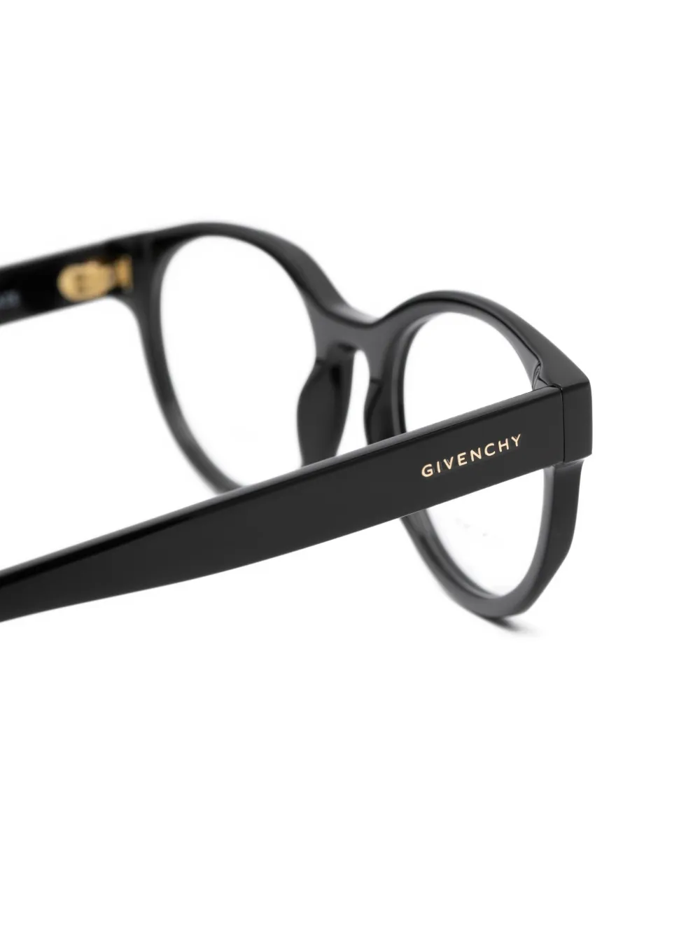Givenchy Eyewear Bril met rond montuur Zwart