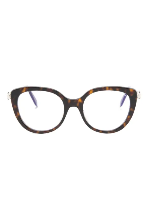 Bvlgari geometric-frame glasses
