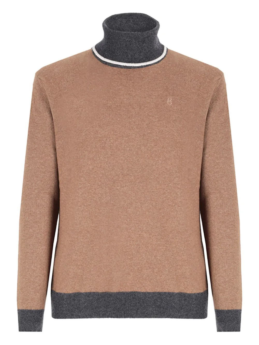 CONTE OF FLORENCE roll-neck sweater | Brown | Image 1