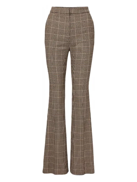 Veronica Beard Gracie checked trousers