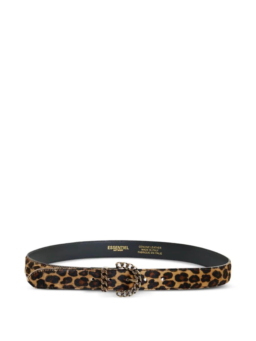 Essentiel Antwerp leather belt - Marrone