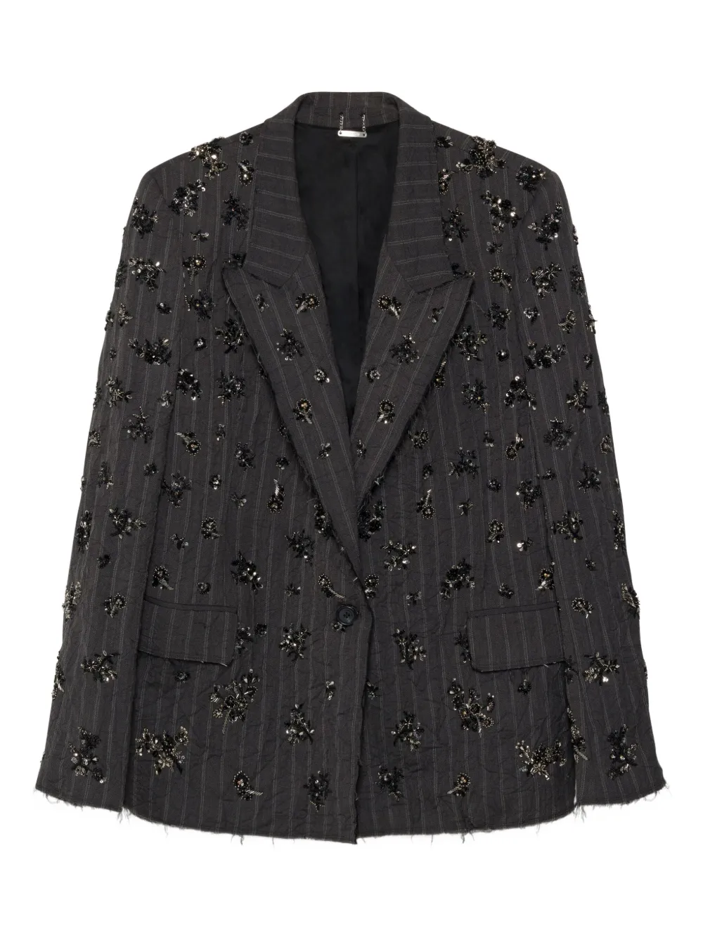 Simkhai Murphy embellished blazer | Grey | Image 1