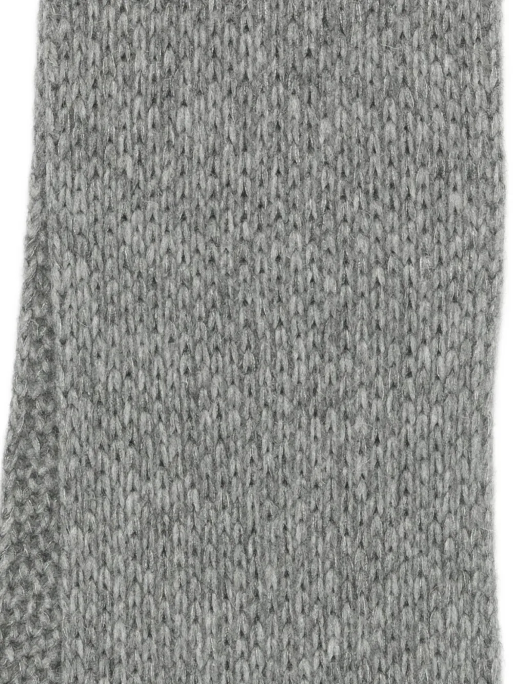 Ermanno Scervino Sjaal met franje Grijs