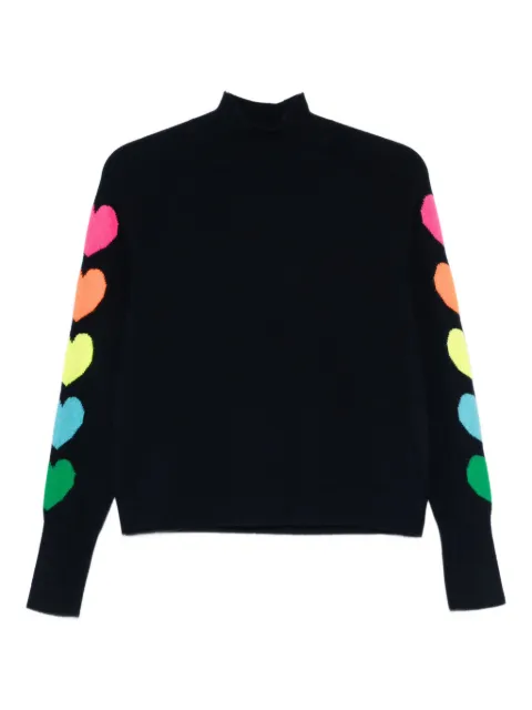 FROM FUTURE heart-motif sweater