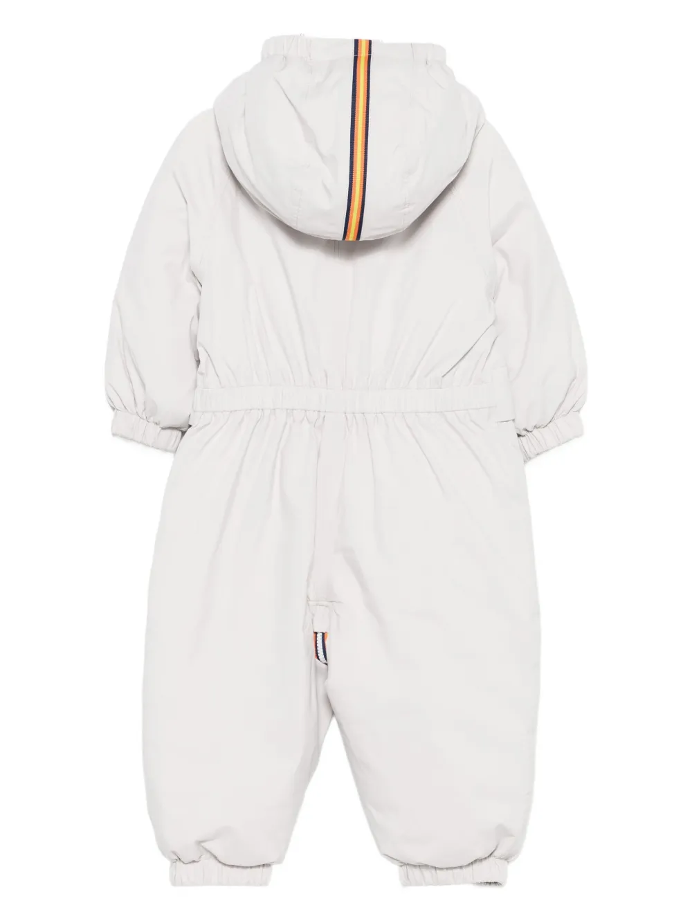 Il Gufo x K-Way hooded zip-fastening snowsuit - Grijs