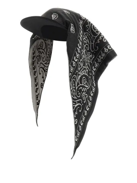 PDF panelled bandana cap