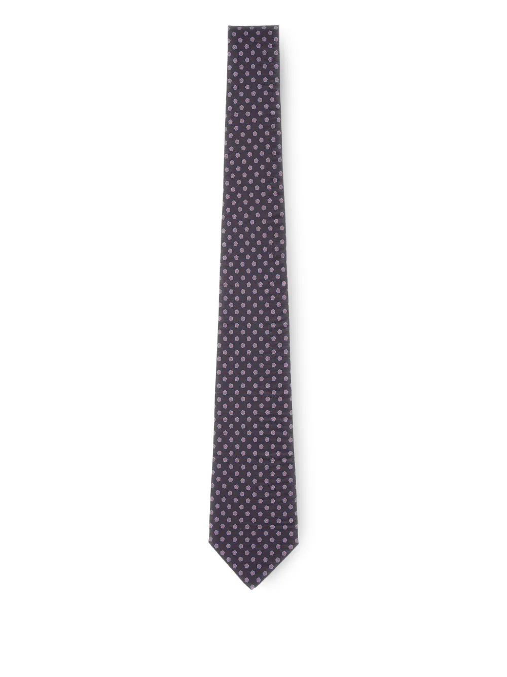 Kiton cravate en soie | gris | Image 1