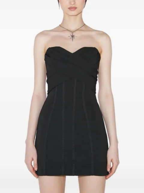 MISBHV strapless corset mini dress