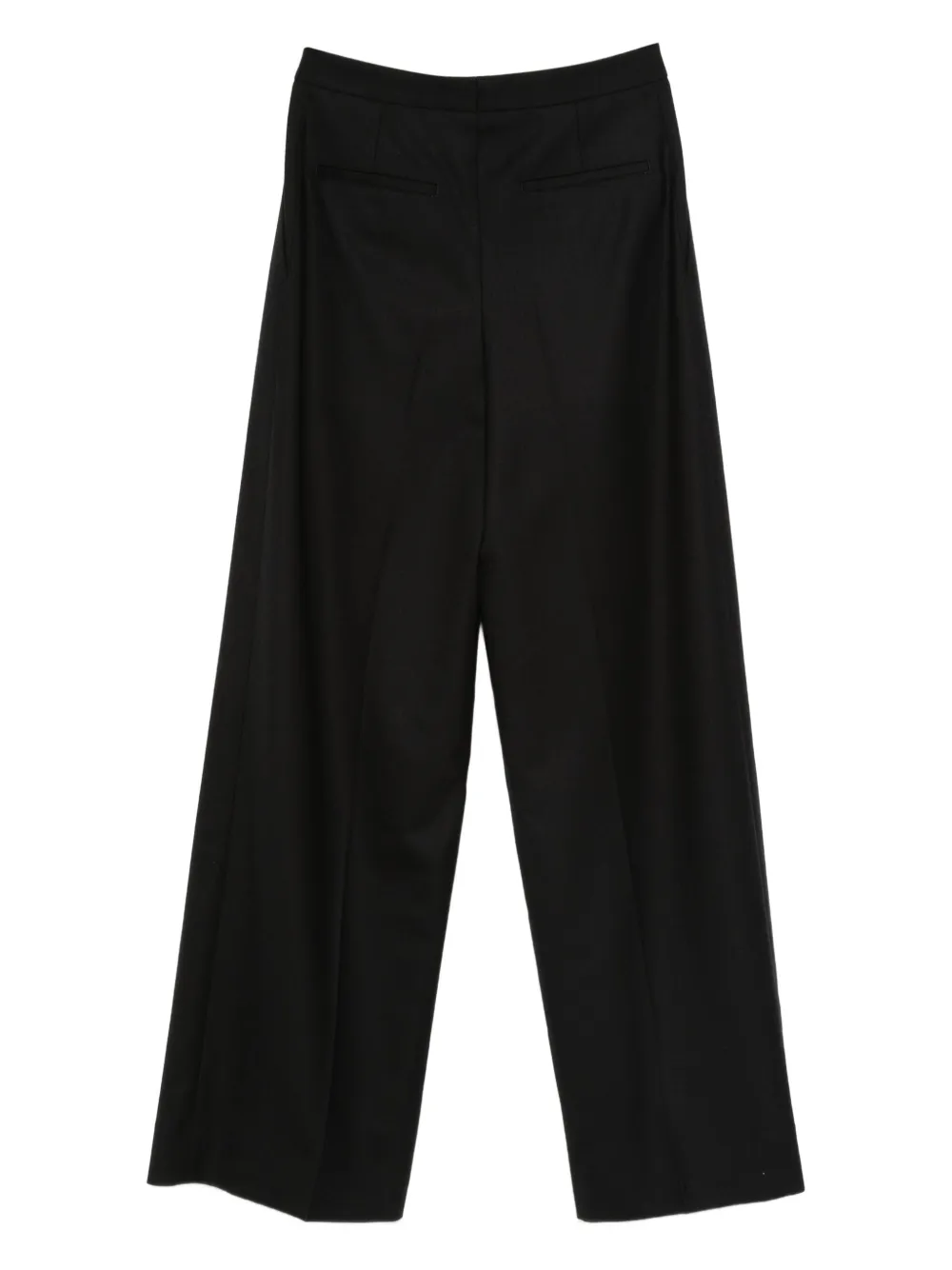 Lardini pleated trousers - Zwart