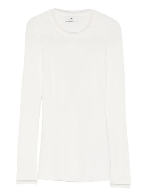 Elisabetta Franchi ribbed top