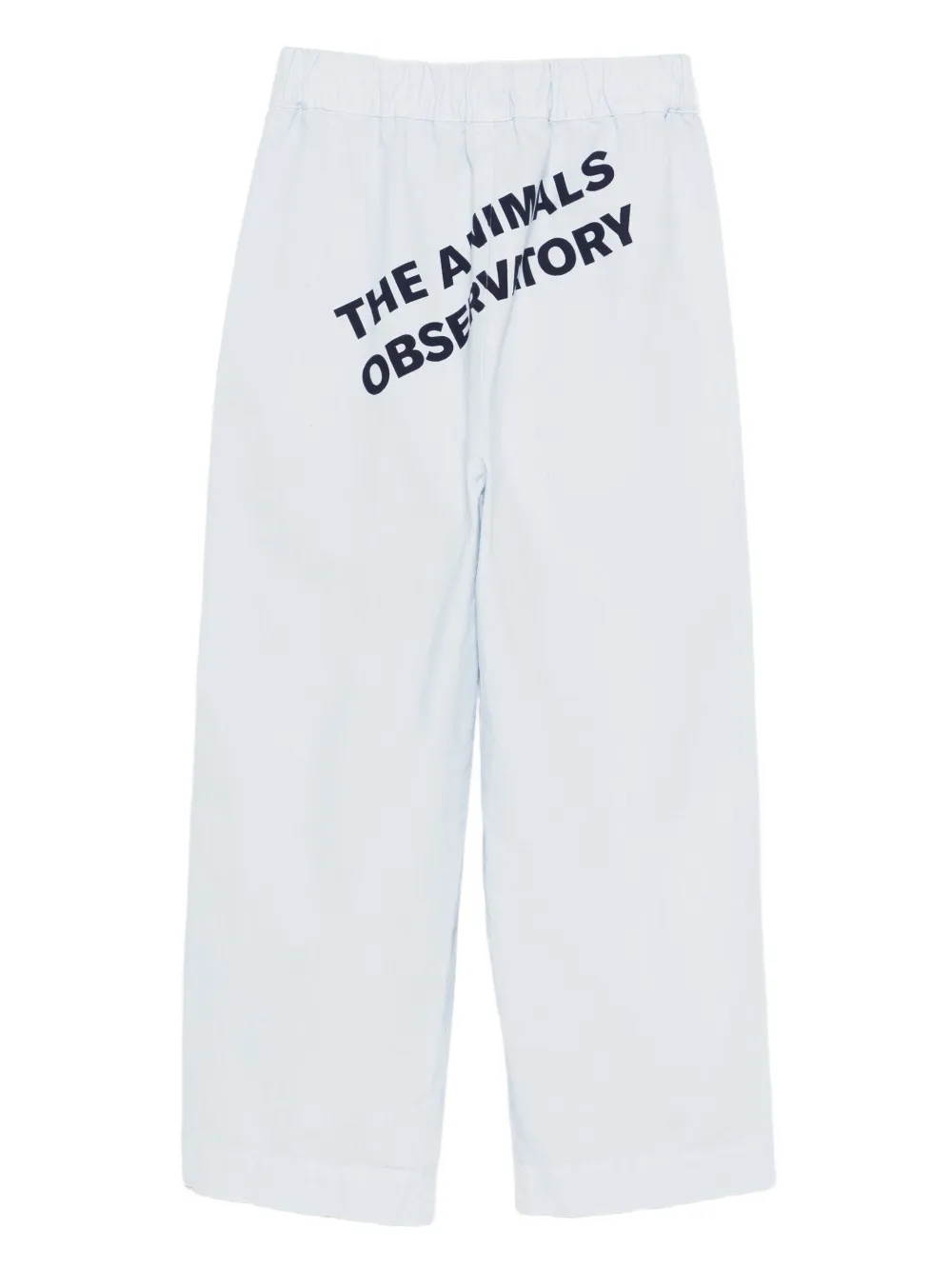  The Animals Observatory Emu Elasticated-waist Trousers - Blue 