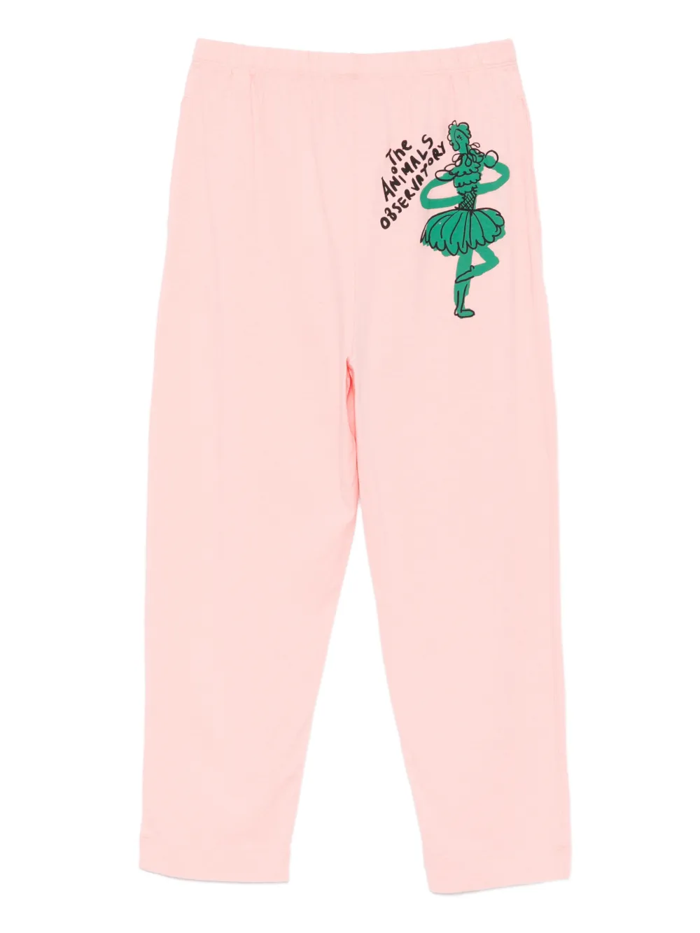  The Animals Observatory Logo Leggings - Pink 