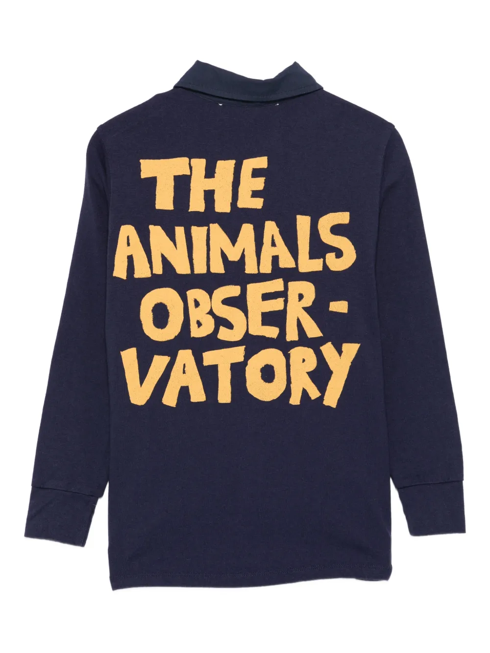  The Animals Observatory Button Logo Top - Blue 