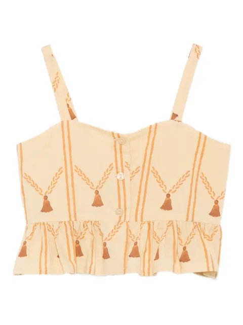 The Animals Observatory blusa estampada sin mangas