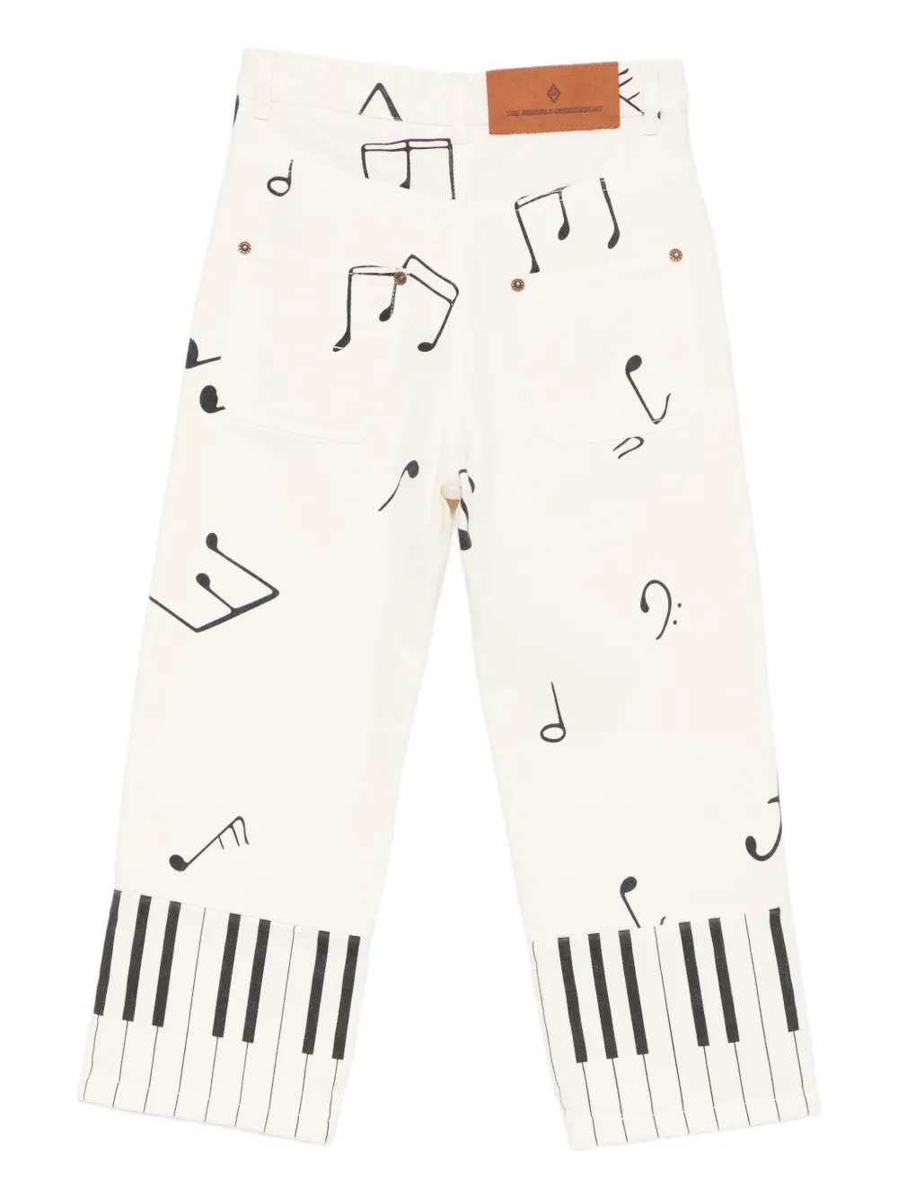 Ant Musical-Print Trousers