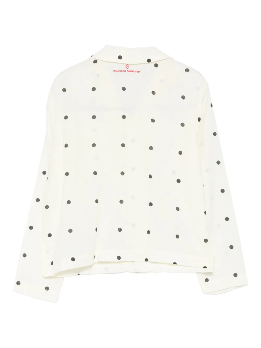  The Animals Observatory Wolf Polka-dot Shirt - Neutrals 
