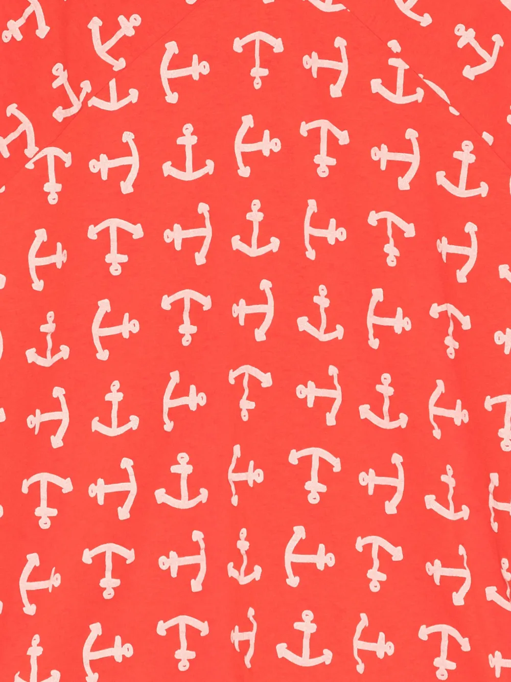  The Animals Observatory Walrus Anchor-print Dress - Red 