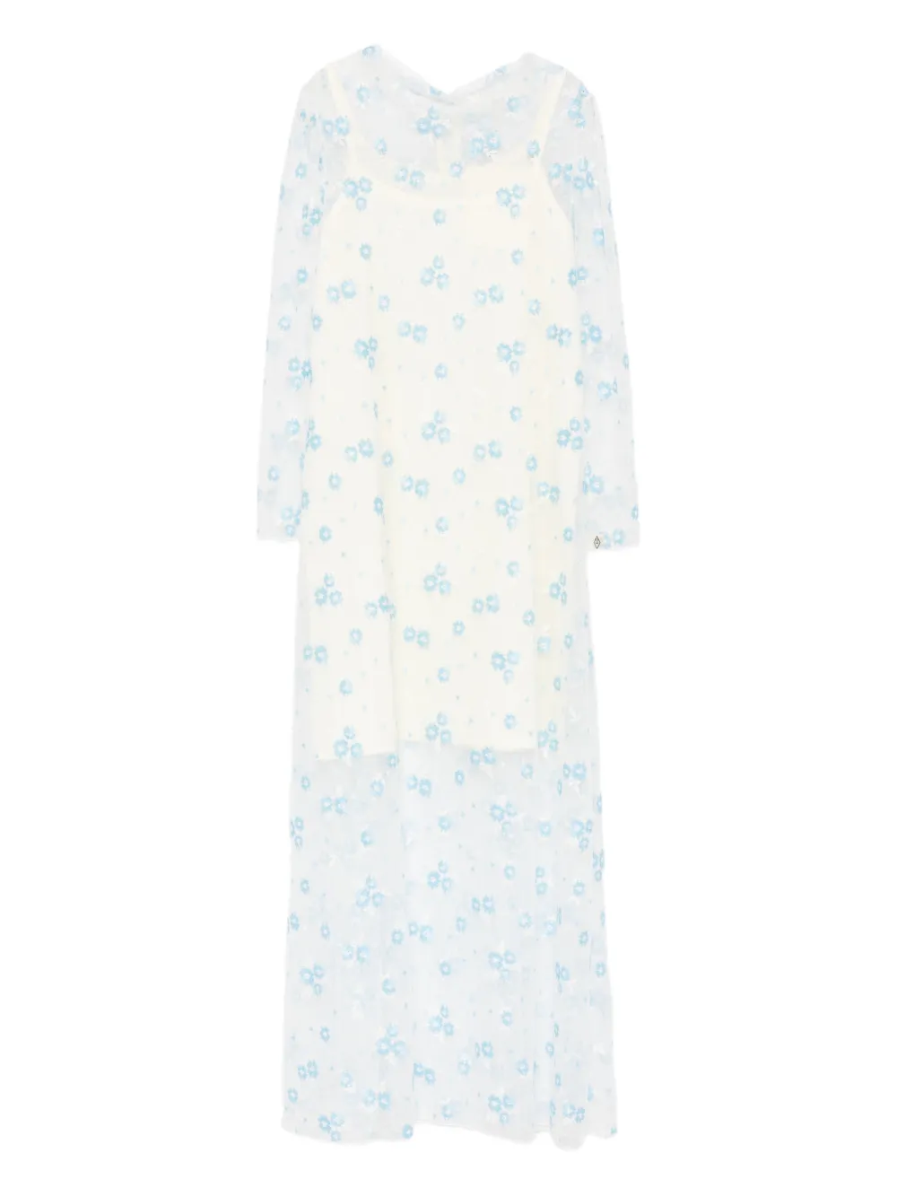 The Animals Observatory Abito a fiori - Blu