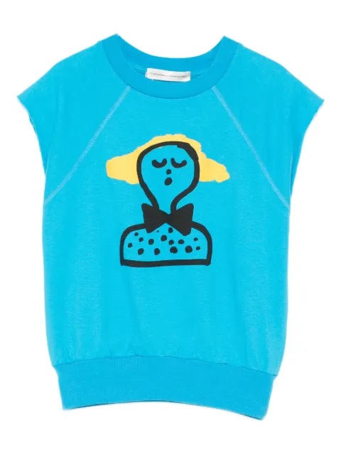 The Animals Observatory graphic-print sleeveless T-shirt 