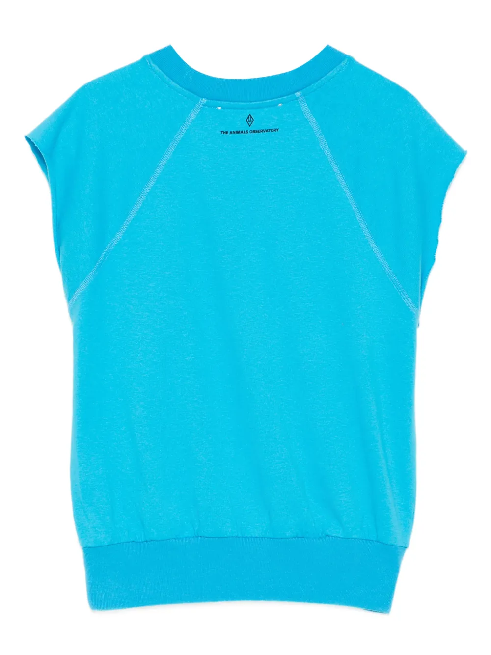  The Animals Observatory Graphic-print Sleeveless T-shirt - Blue 