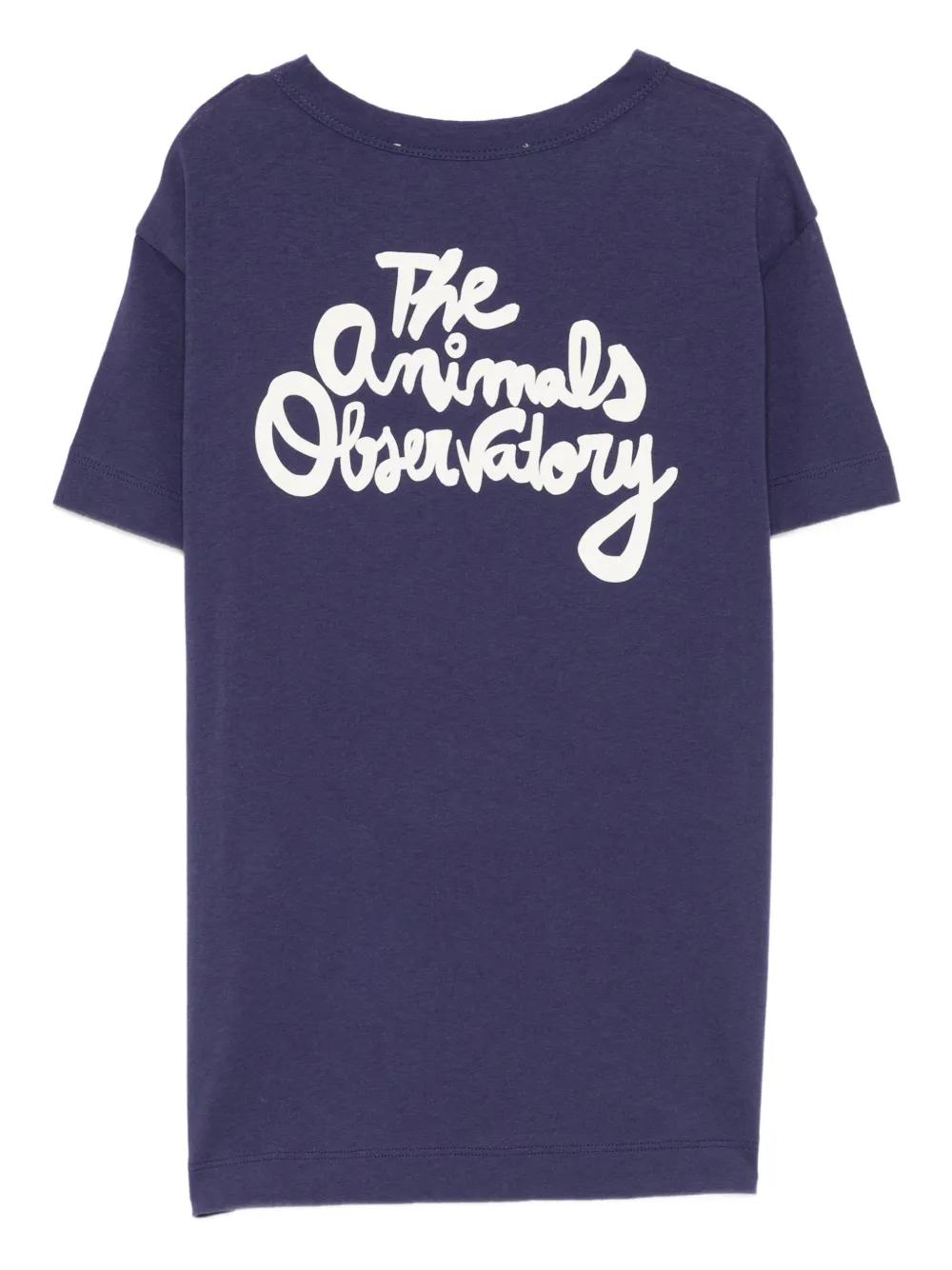  The Animals Observatory Anchor-graphic T-shirt - Blue 