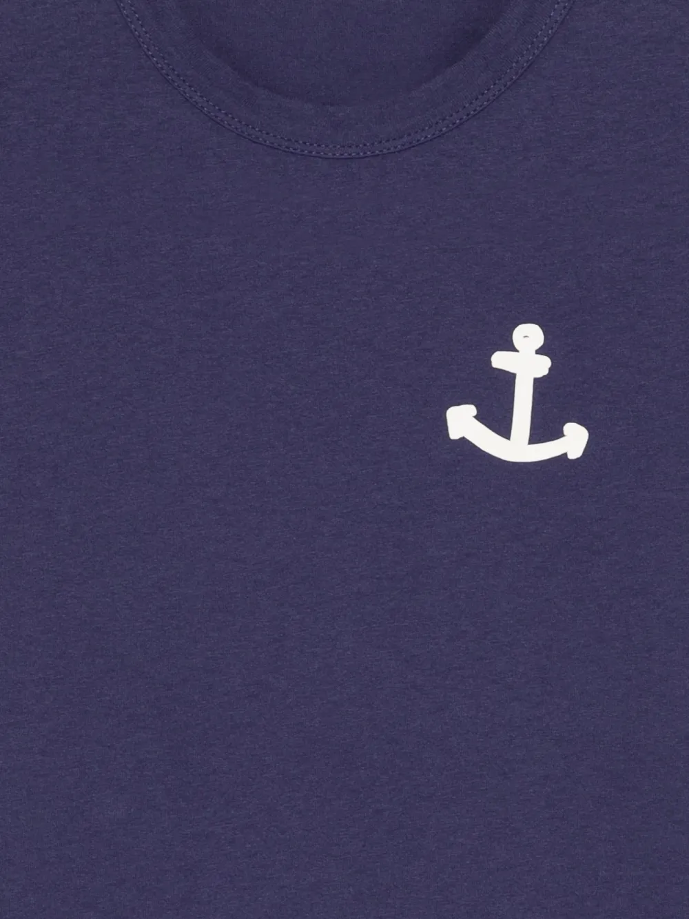  The Animals Observatory Anchor-graphic T-shirt - Blue 