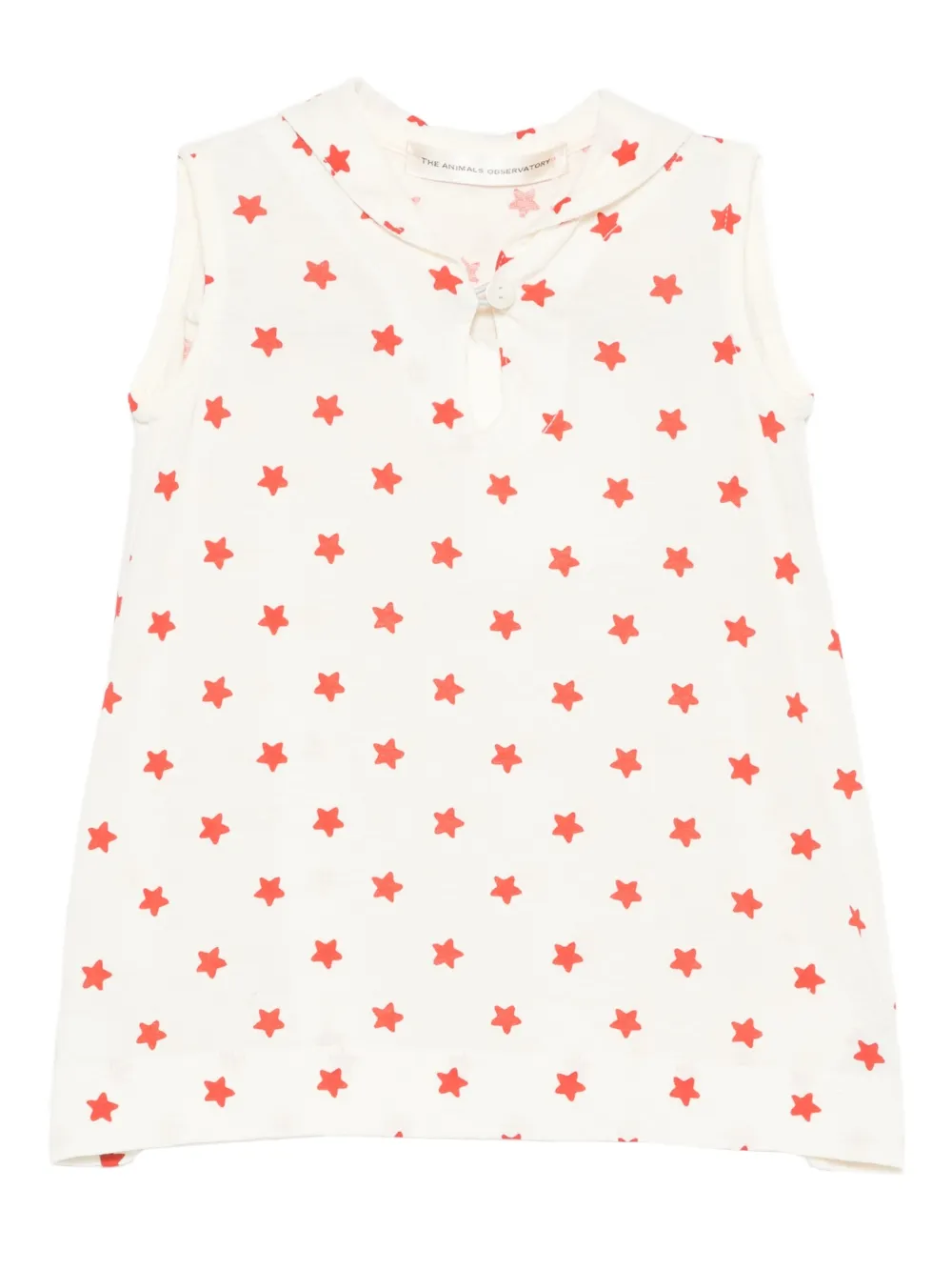 The Animals Observatory Abito con stampa - Bianco