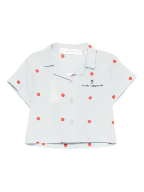 The Animals Observatory Saola polka dot shirt 