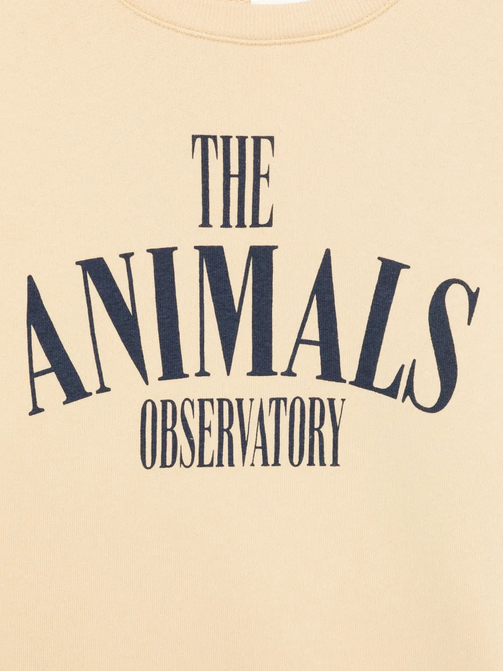  The Animals Observatory Logo Lettering Top - Yellow 