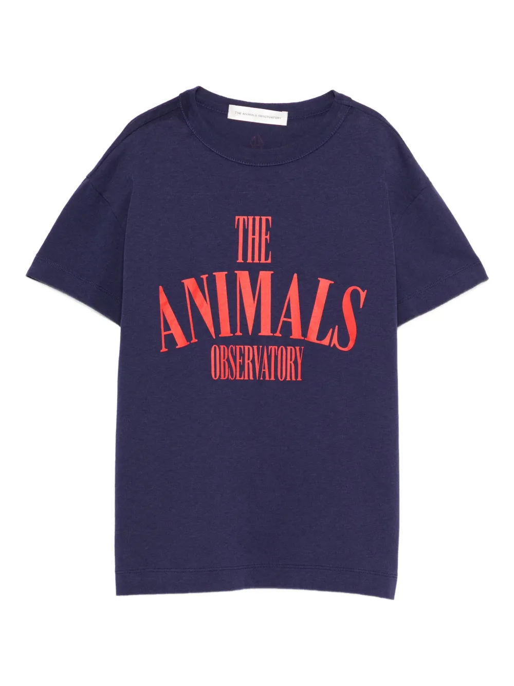 The Animals Observatory T-shirt Pupfish con logo - Blu