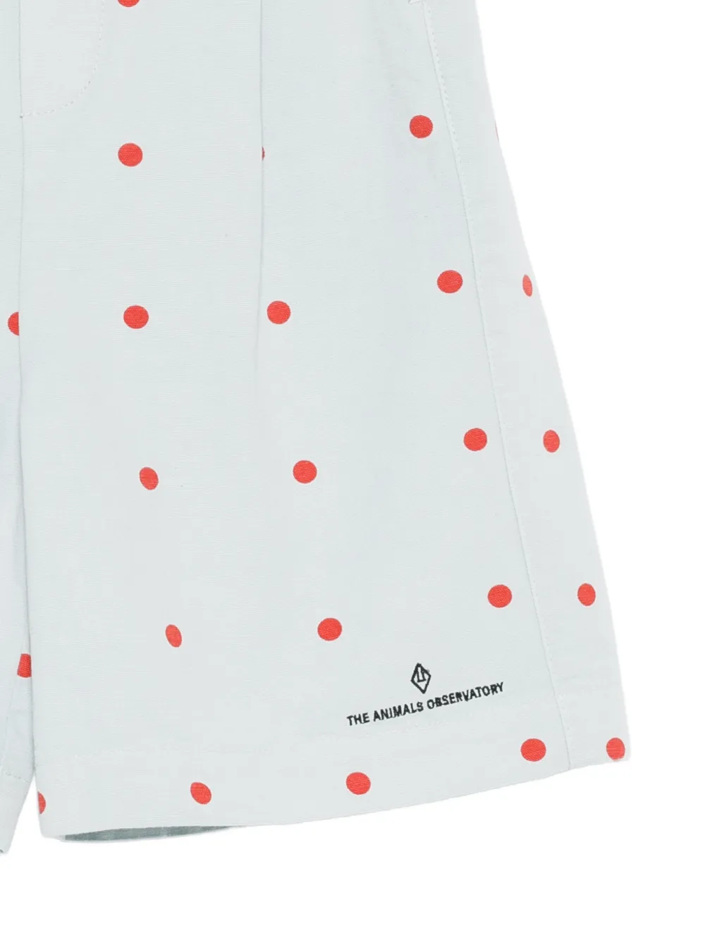The Animals Observatory Monkey shorts met stippen Blauw