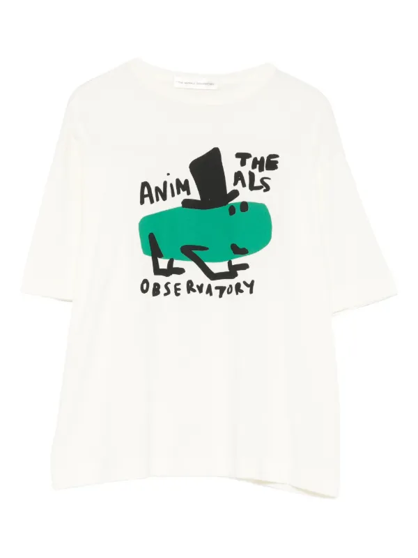 The Animals Observatory Collie グラフィック Tシャツ ニュートラル FARFETCH JP