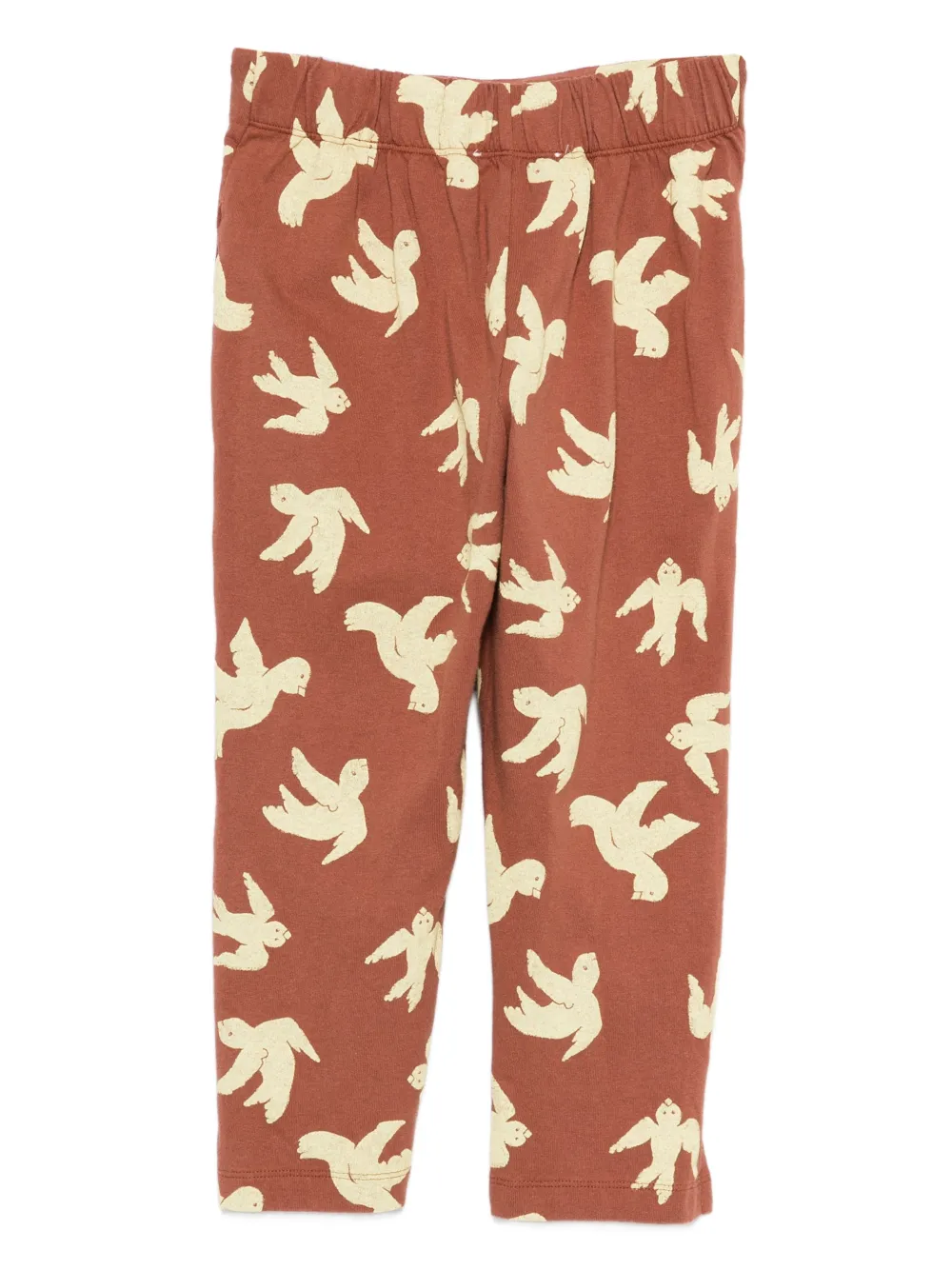 Horse Bird-Print Trousers