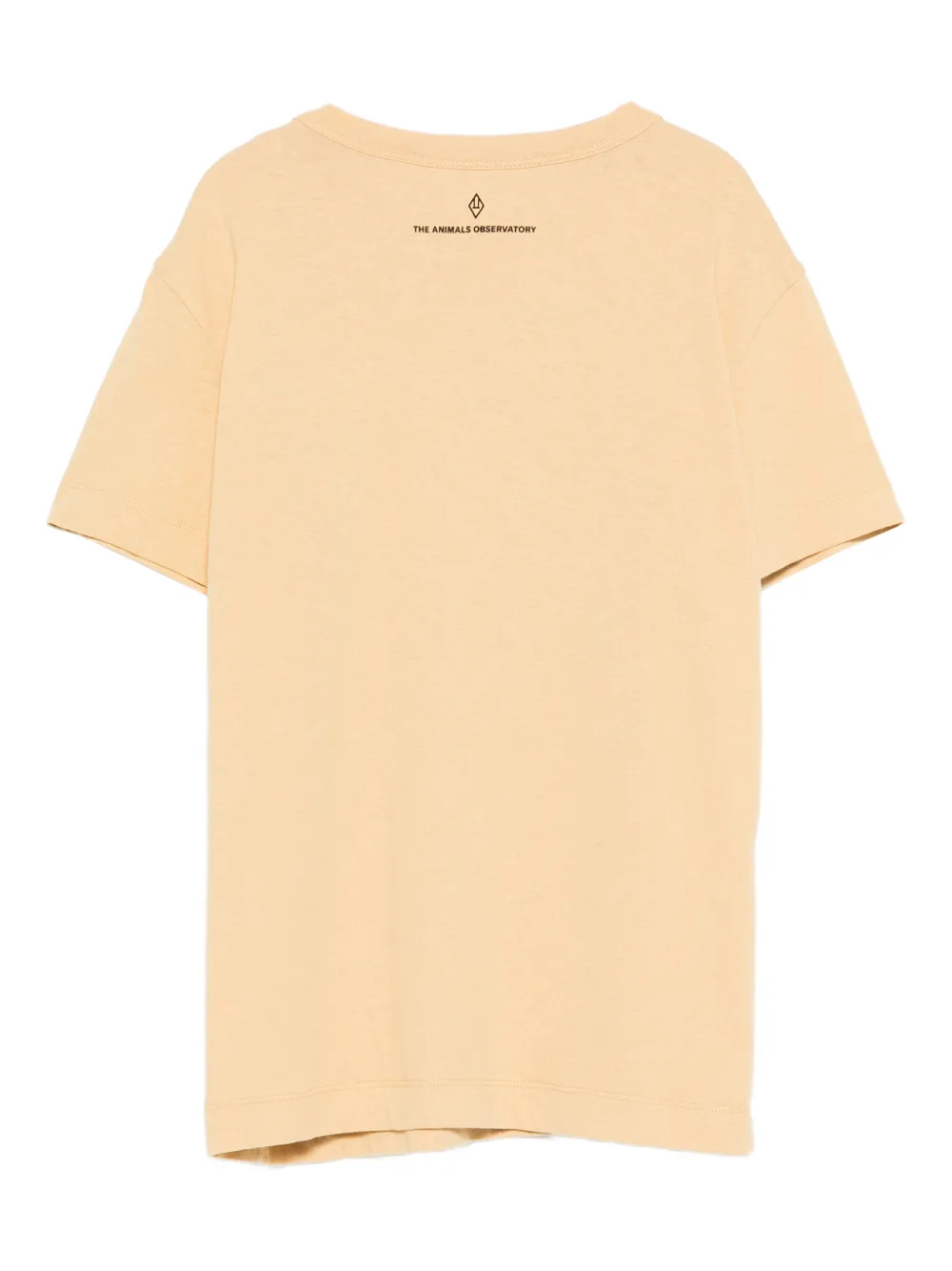 The Animals Observatory T-shirt met grafische print Geel