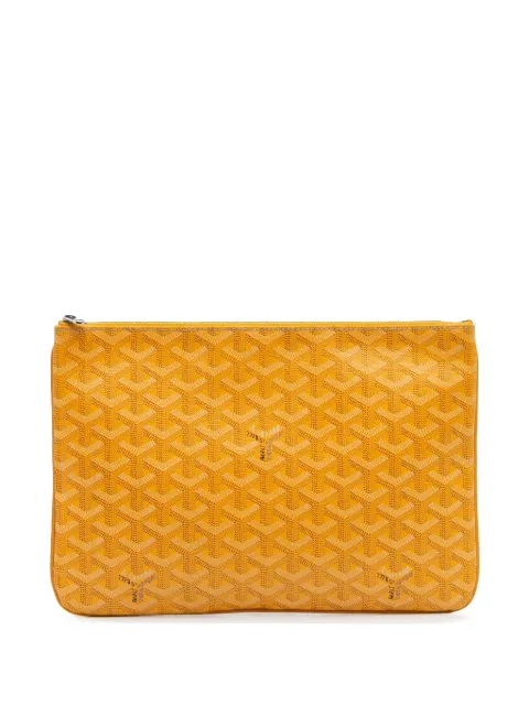 Goyard Pre-Owned pochette Goyardine Senat MM (2017)